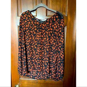 Jack by BB Dakota top with lace back Size Small